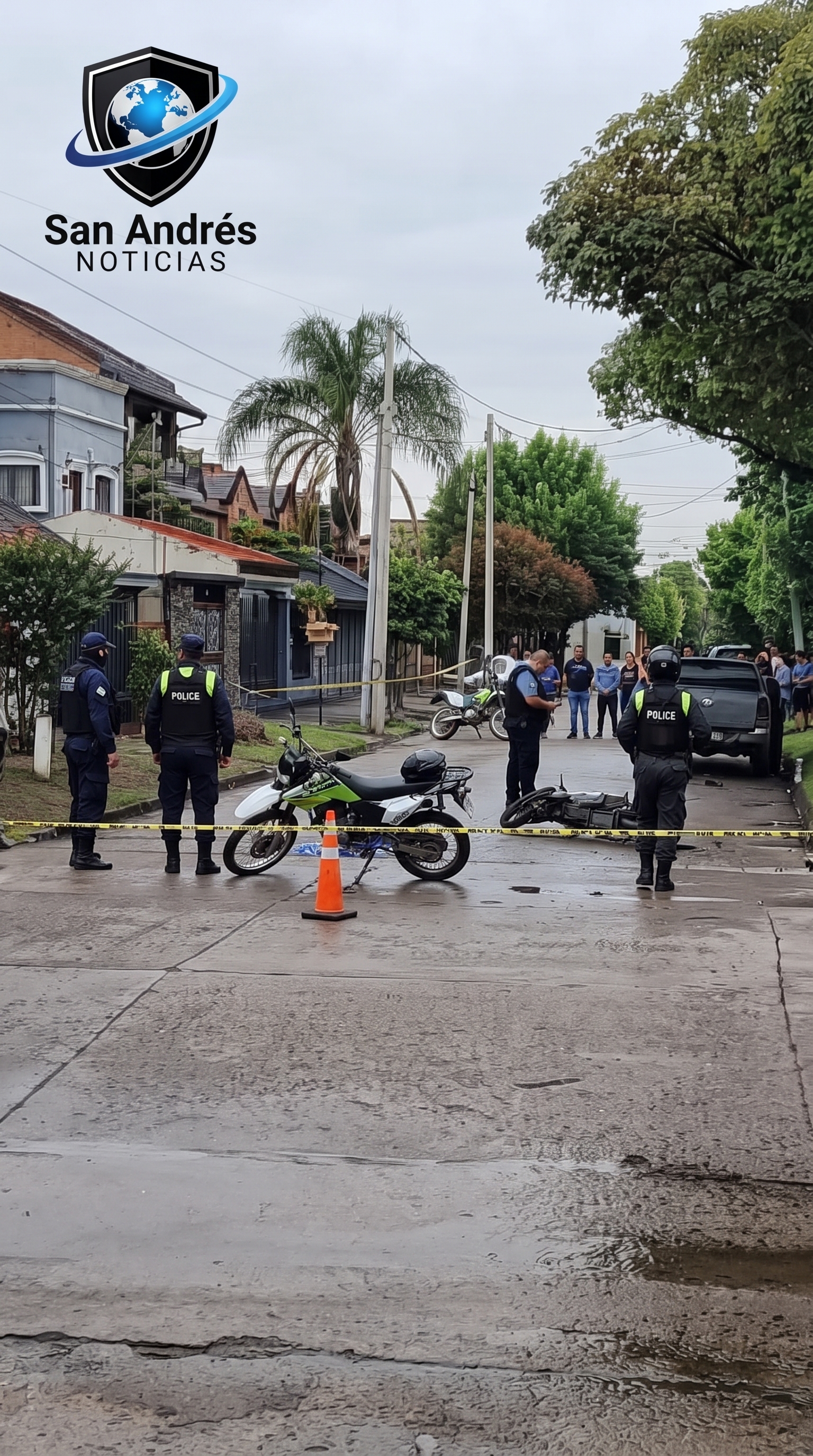 Trágico accidente en la capital: un joven motociclista murió tras colisionar con una camioneta